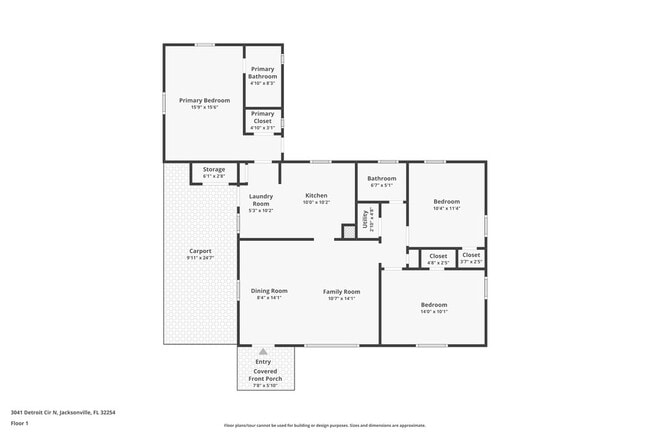 3041 Detroit Cir N in Jacksonville, FL - Building Photo - Building Photo