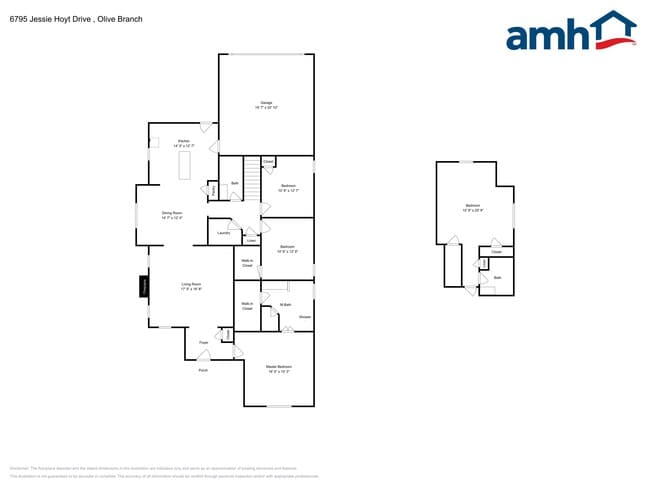 6795 Jessie Hoyt Dr in Olive Branch, MS - Foto de edificio - Building Photo