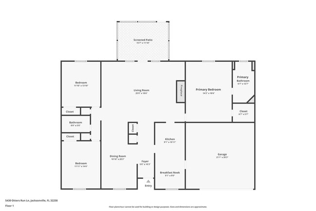 5430 Otters Run Ln in Jacksonville, FL - Building Photo - Building Photo