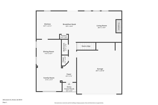 345 Lenore Ct in Hiram, GA - Foto de edificio - Building Photo