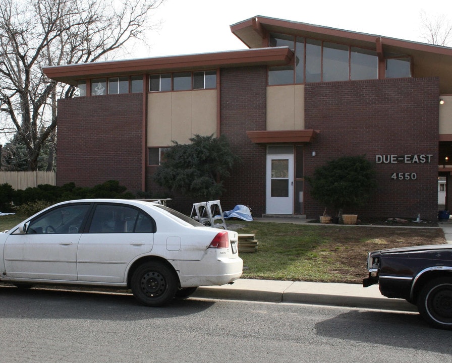 Due East Apartments in Boulder, CO - Building Photo