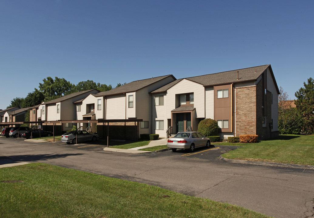 Woodcrest Apartments in Southfield, MI - Foto de edificio