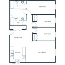 Aspen Ridge in Fargo, ND - Foto de edificio - Floor Plan