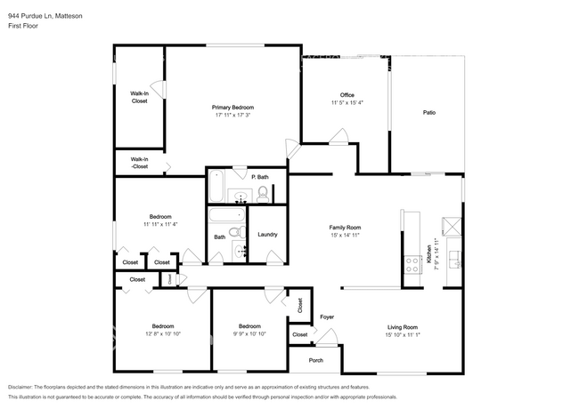 944 Purdue Ln in Matteson, IL - Building Photo - Building Photo