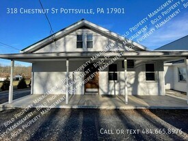 318 Chestnut St in Pottsville, PA - Building Photo