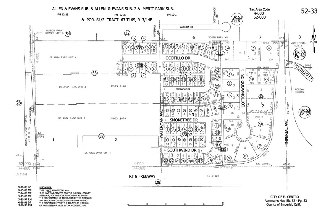 1980 Cottonwood Cir in El Centro, CA - Building Photo