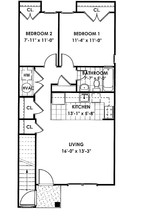 Baywood Village in Chestertown, MD - Building Photo - Floor Plan