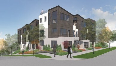 Wallingford Row Houses in Seattle, WA - Foto de edificio - Building Photo