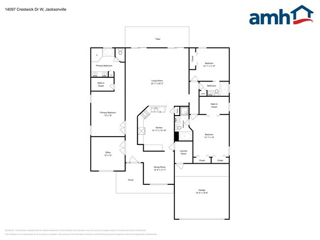 14097 Crestwick Dr E in Jacksonville, FL - Building Photo - Building Photo