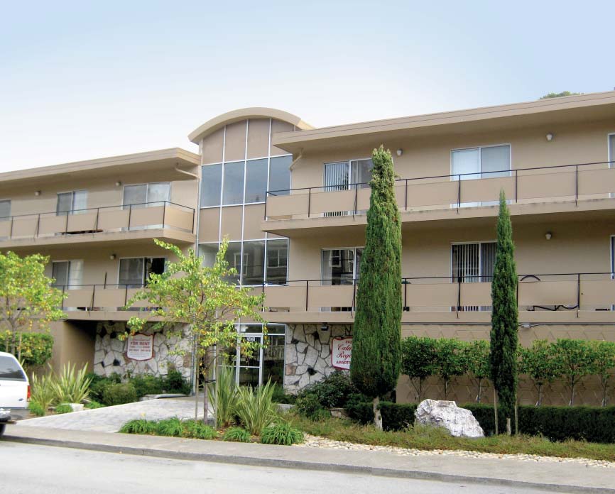 Catania Apartments in Belmont, CA - Building Photo