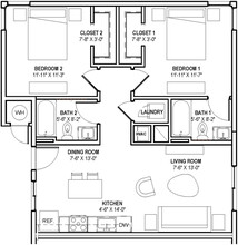 Cabana North Valley in Phoenix, AZ - Building Photo - Floor Plan