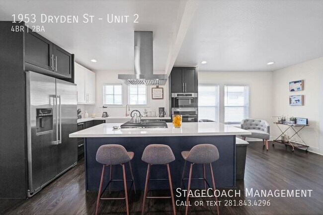 1953 Dryden Rd, Unit Unit 2 in Houston, TX - Building Photo - Building Photo