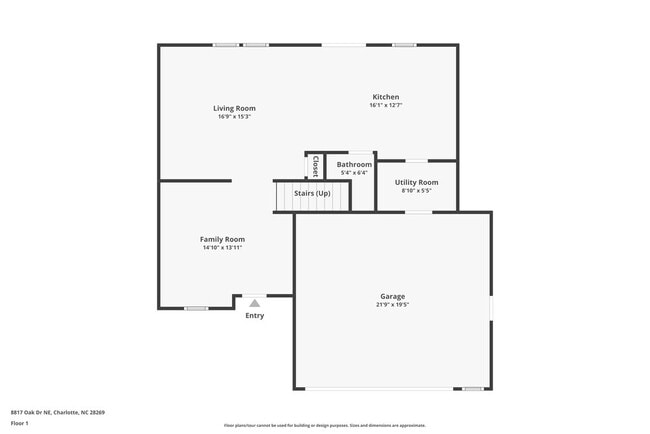 8817 Oak Dr in Charlotte, NC - Foto de edificio - Building Photo