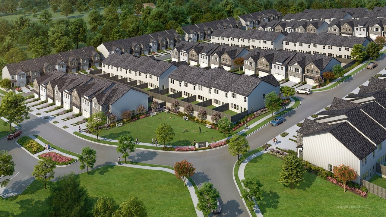 The Towns at Braselton in Braselton, GA - Foto de edificio