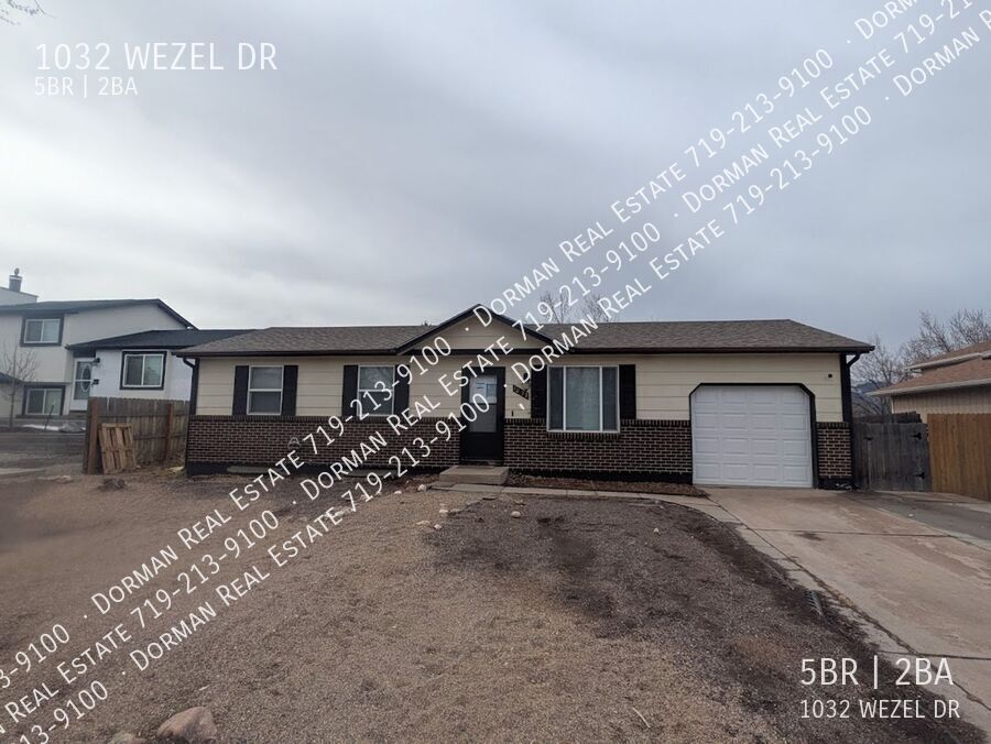 1032 Wezel Dr in Colorado Springs, CO - Building Photo