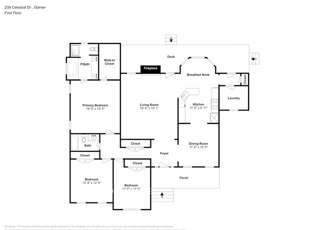 239 Celestial Dr in Garner, NC - Foto de edificio - Building Photo