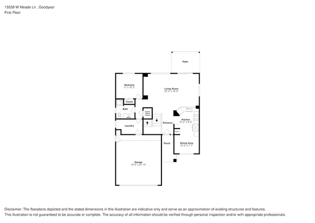 15539 W Meade Ln in Goodyear, AZ - Building Photo - Building Photo