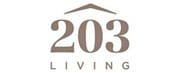 Property Management Company Logo 203 Living