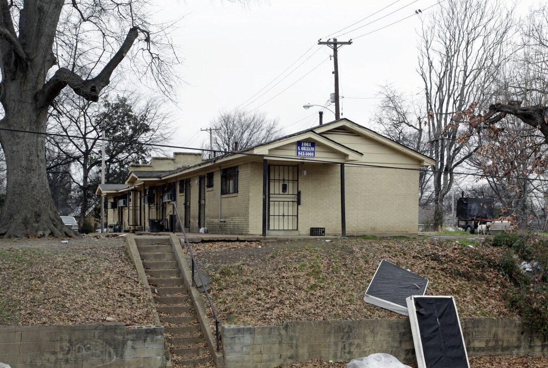 1061 S Orleans St in Memphis, TN - Foto de edificio