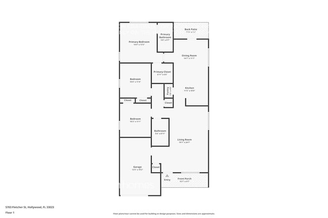 5703 Fletcher St in Hollywood, FL - Building Photo - Building Photo