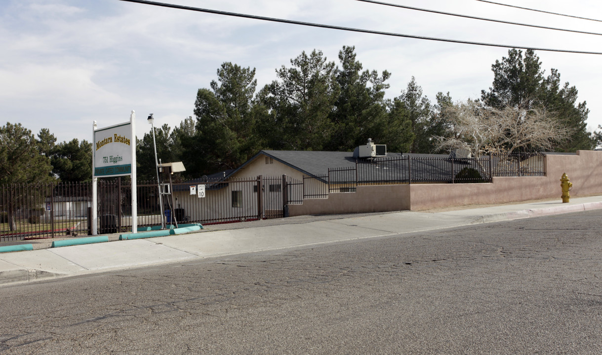 Higgins Manor in Barstow, CA - Building Photo