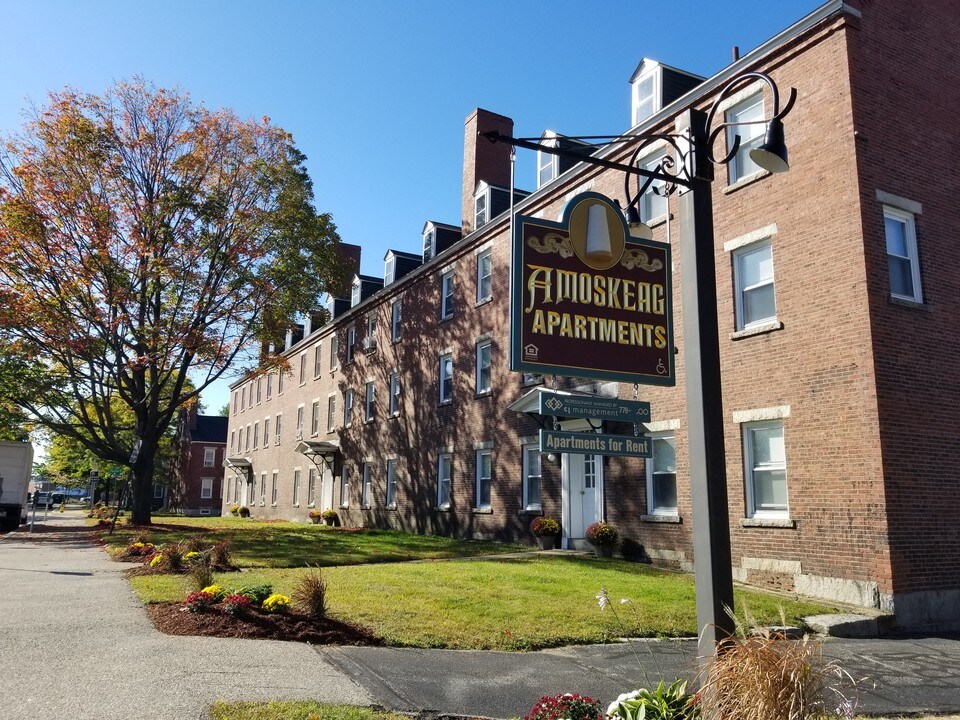 Amoskeag Apartments in Manchester, NH - Building Photo