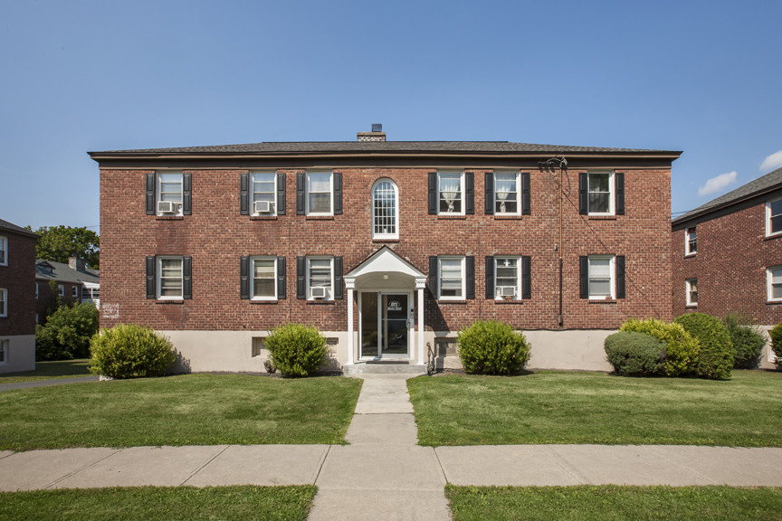 Park Row and New Scotland Gardens Apartments in Albany, NY - Foto de edificio