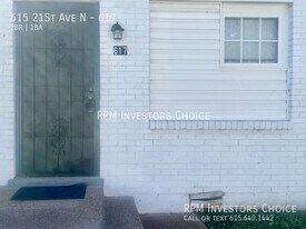 615 21st Ave N in Nashville, TN - Building Photo