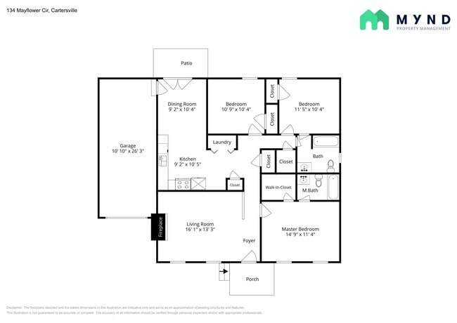 134 Mayflower Cir in Cartersville, GA - Building Photo - Building Photo