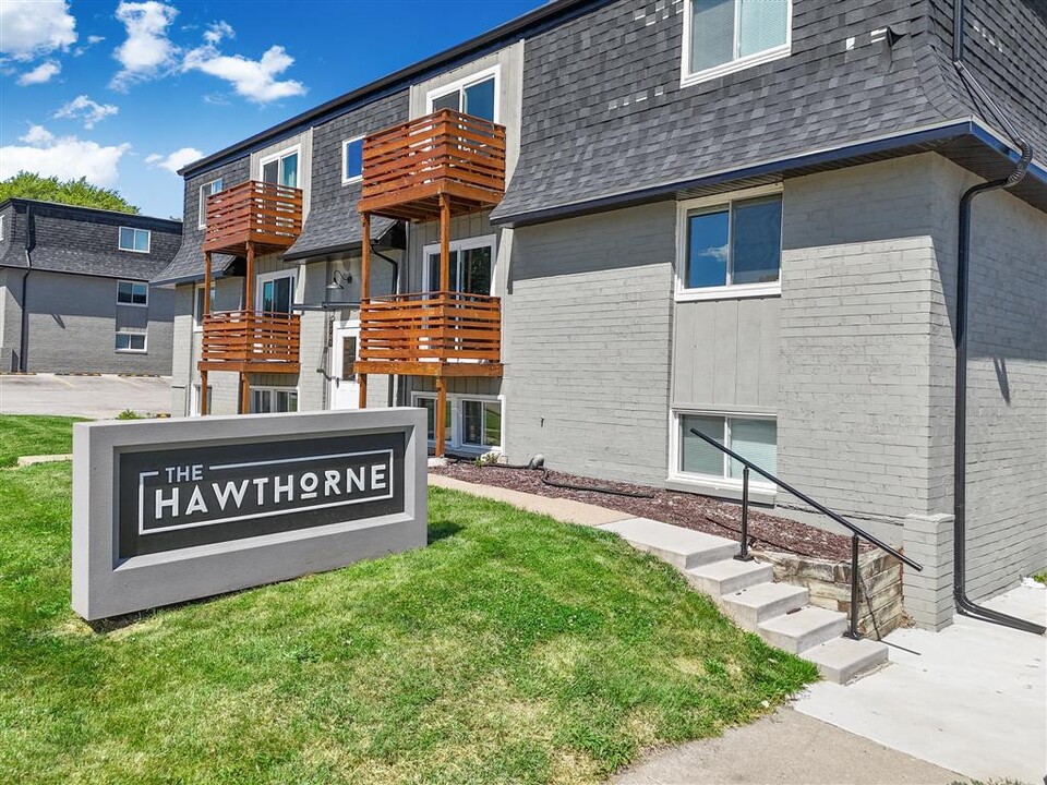 The Hawthorne Apartments in Davenport, IA - Building Photo