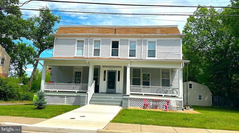 7405 Columbia Ave, Unit 7 in College Park, MD - Building Photo