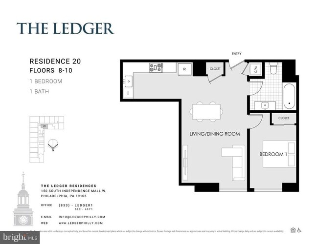 property at 150 S Independence Mall W