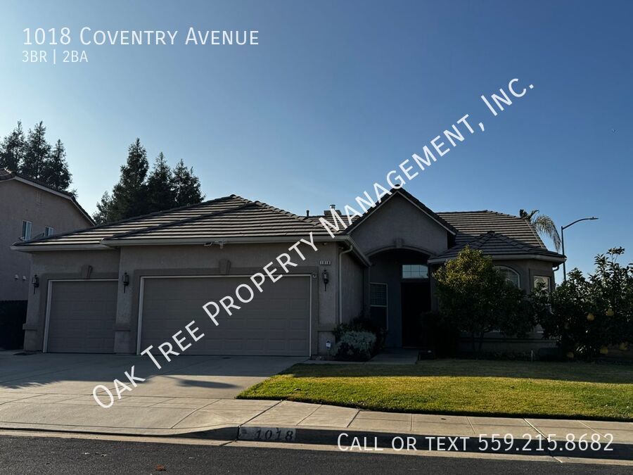 1018 Coventry Ave in Clovis, CA - Building Photo