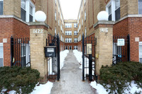 1416-1422 West Hutchinson Street in Chicago, IL - Foto de edificio - Building Photo