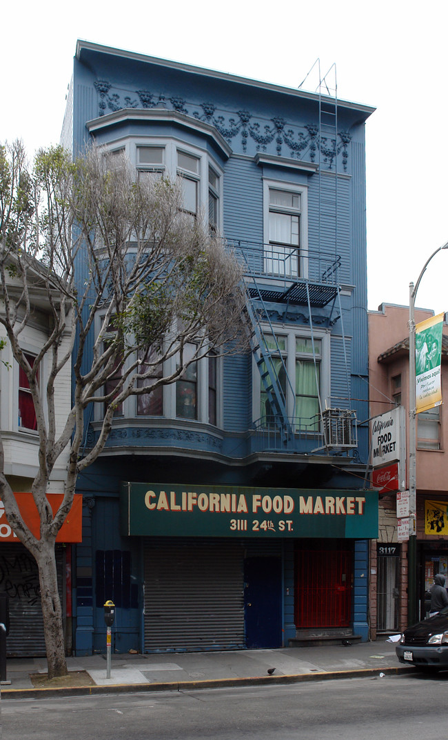 3111 24th St in San Francisco, CA - Foto de edificio - Building Photo