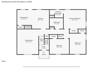 933 Edwards Lake Rd in Birmingham, AL - Building Photo - Building Photo
