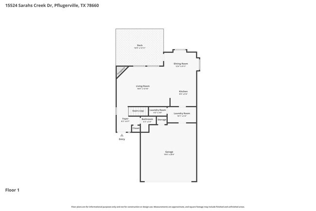 15524 Sarah's Creek Dr in Pflugerville, TX - Building Photo - Building Photo