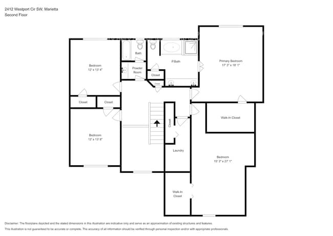 2412 Westport Cir in Marietta, GA - Foto de edificio - Building Photo