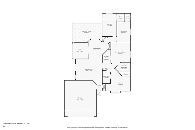 3317 W Potter Dr in Phoenix, AZ - Foto de edificio - Building Photo