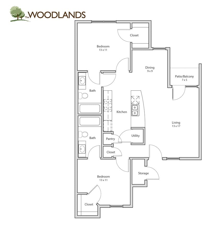 Woodlands of Denton Apartments in Denton, TX
