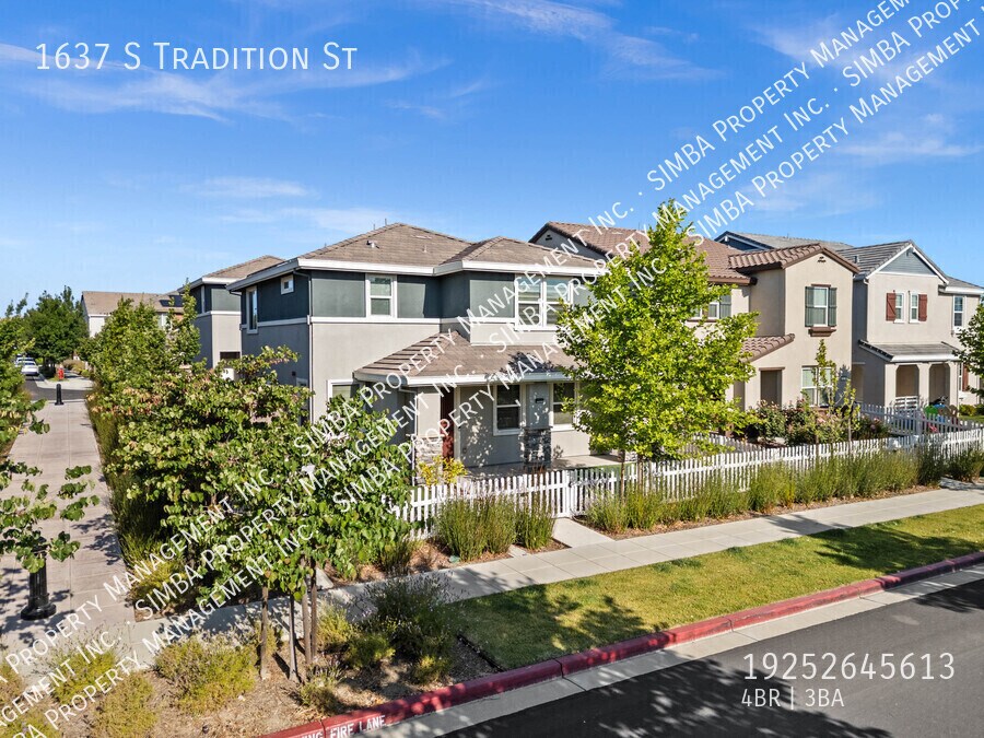 1637 Tradition St in Tracy, CA - Building Photo