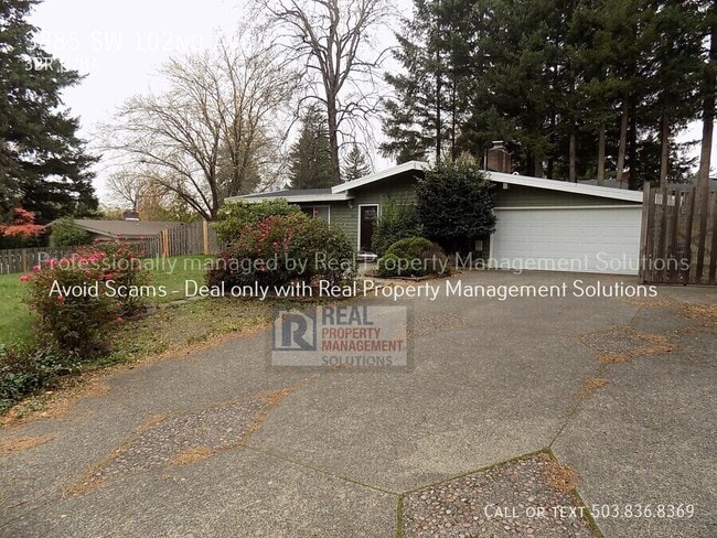 property at 3885 SW 102nd Ave