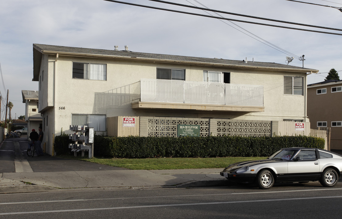 Hamilton Villas in Costa Mesa, CA - Building Photo