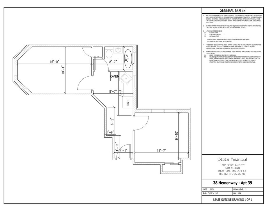 38 Hemenway St in Boston, MA - Foto de edificio