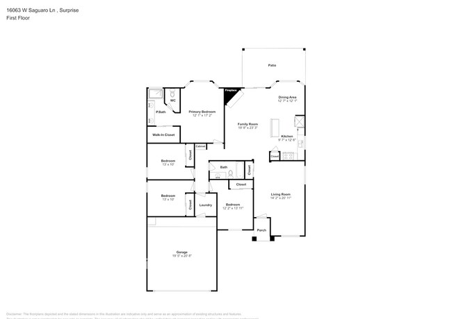 16063 W Saguaro Ln in Surprise, AZ - Foto de edificio - Building Photo