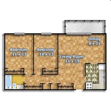 Royal Palace Apartments in Toronto, ON - Building Photo - Floor Plan