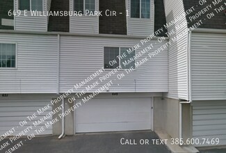 649 E Williamsburg Pk Cir in Sandy, UT - Building Photo - Building Photo