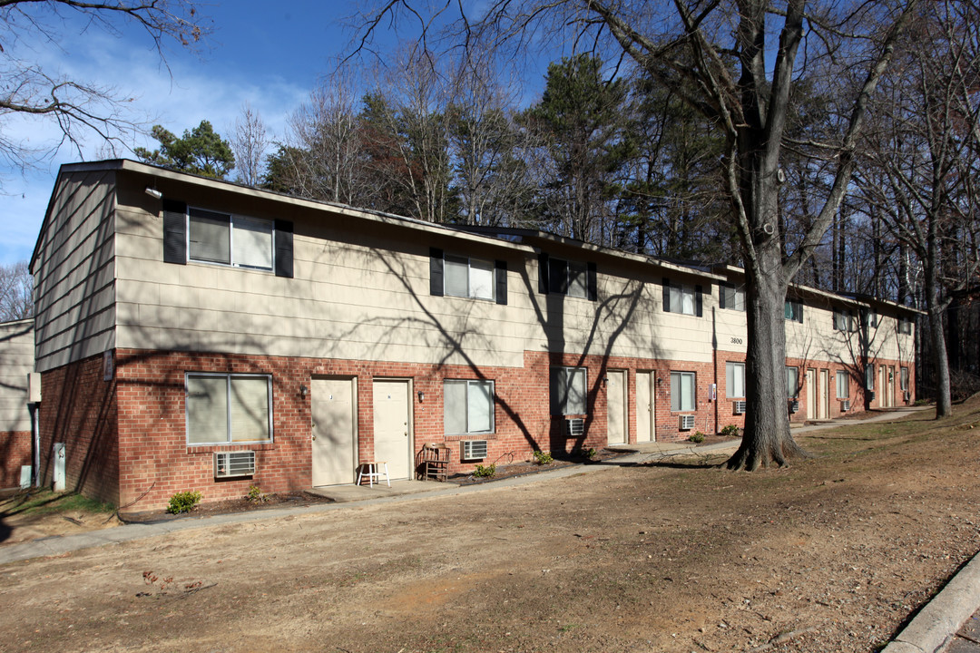 The Heights Townhomes in Greensboro, NC - Building Photo