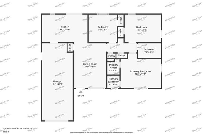 3101 Dentwood Terrace in Del City, OK - Building Photo - Building Photo