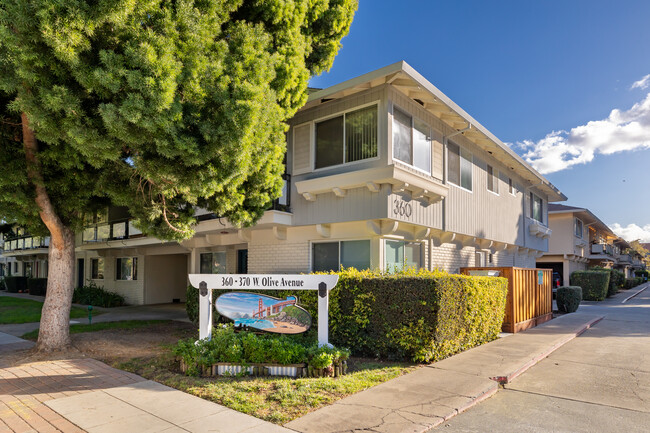 364-366 W Olive Ave in Sunnyvale, CA - Building Photo - Building Photo